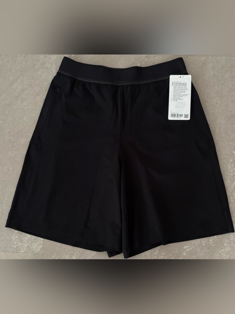 Lululemon Swift Relaxed Short 9” Logo Waistband